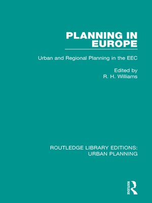 cover image of Planning in Europe